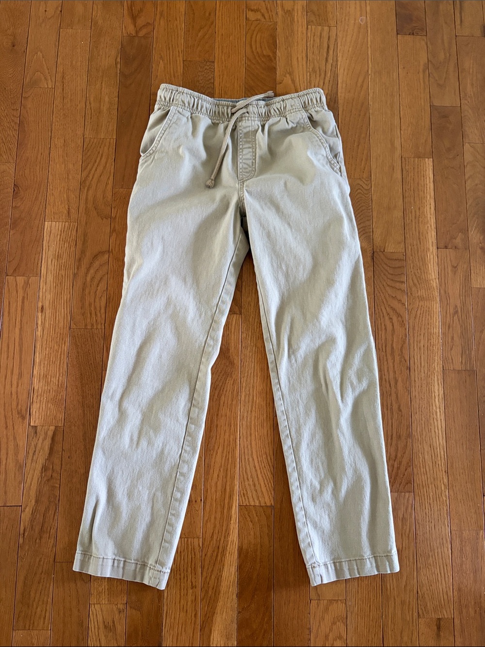 Wonder Nation Elastic Waist Khakis with Drawstring size large 10/12